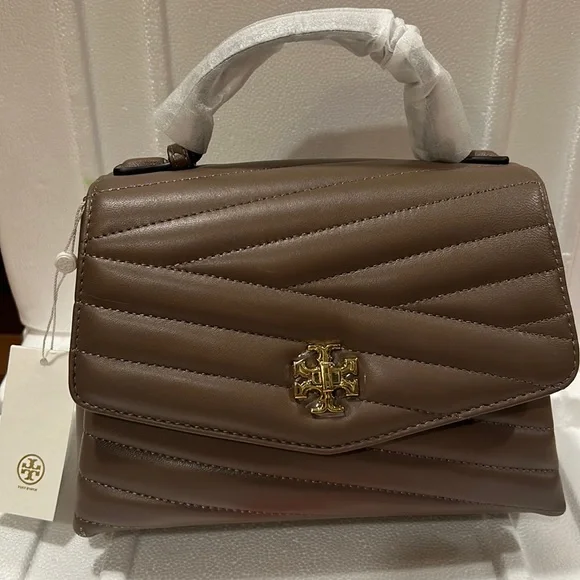 Tory burch kira taupe sale